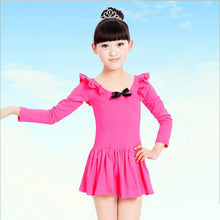 Girls 2-6 Years Kids Leotard Ballet Dance Dress Gymnastics Party Dancewear Costume 3 Colors J4U66