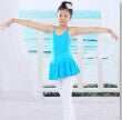 Girls Ballet Leotard Dance Gymnastics Dress Leotard Clothes Ruffled Skirts J4U66