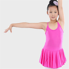 Girls Ballet Leotard Dance Gymnastics Dress Leotard Clothes Ruffled Skirts J4U66