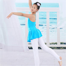 Girls Ballet Leotard Dance Gymnastics Dress Leotard Clothes Ruffled Skirts J4U66