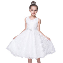Girls Party Dress Kids Elegant Ceremonies Wedding Birthday Dresses Lace Prom Gowns PY2 J4U66