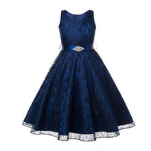 Girls Party Dress Kids Elegant Ceremonies Wedding Birthday Dresses Lace Prom Gowns PY2 J4U66