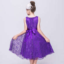 Girls Party Dress Kids Elegant Ceremonies Wedding Birthday Dresses Lace Prom Gowns PY2 J4U66