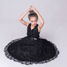 Girls Party Dress Kids Elegant Ceremonies Wedding Birthday Dresses Lace Prom Gowns PY2 J4U66