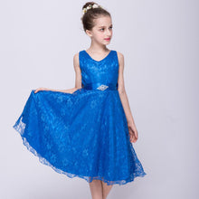 Girls Party Dress Kids Elegant Ceremonies Wedding Birthday Dresses Lace Prom Gowns PY2 J4U66