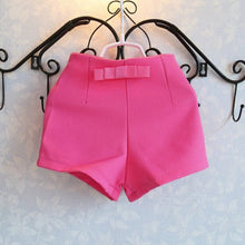 Girls Clothes Kids Boutique Outfits Sleeveless Polka Dot Blouse + Pink Short Pants Clothes Set 2-6Y J4U66
