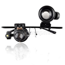 Glass Loupe Lens Eye Jeweler Watch Repair 20X Magnifier Magnifying LED Light Jewelry Tools Equipments For Sale J4U66