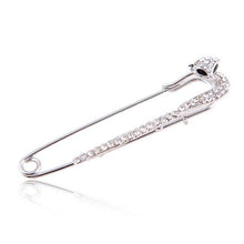 Gold Silver Plated Crystal Brooches Cute Animal Swan Style Women Lovely Brooch S  J4U66