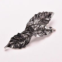 Gold Sliver For Women Jewelry  Side Clips Leaf Hair Pins European Trendy Alloy Leaves Hairpins Hair Accessories J4U66