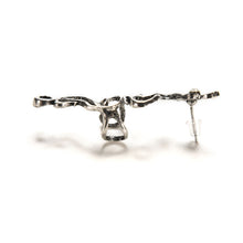 Guthic Punk Rogk Gift Stud Ear Cuff Accessories S Women Silver Metal earring Cuff Clip Wrap Rhinestone Lure Earring J4U66