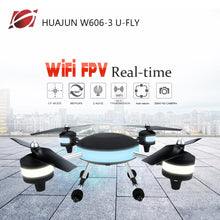 huajun w0 3 u fly wifi fpv rc quadcopter with 2 0mp 720p hd camera 3d flips cf mode one key to fly remote controll helicopter J4U66