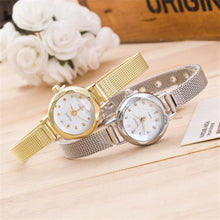 Wrist Watches Women Watches Stainless Steel Mesh BandClock Ladies Quartz-watch Montre Femme Relogio Feminino J4U66