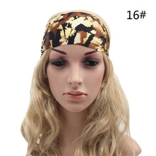 Hair Band Accessories s Bohemia Women Lady Wide Headband Bandanas Print Floral Flower Hairband Head Wraps J4U66