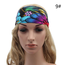 Hair Band Accessories s Bohemia Women Lady Wide Headband Bandanas Print Floral Flower Hairband Head Wraps J4U66