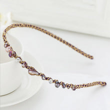 Hair Bands Accessories Gift Women Girls Retro Rhinestone Crystal hair clips Headband Party Jewelry Hairband Headwear J4U66