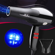 Hair Dryer Professional Hair Blow Dryer 1600 W Black Heat Blower Dryer Beauty 220V For Salons With US Pulg Adapter  J4U66