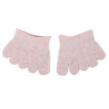 Half Foot Socks Finger Skid Peep Toe Anti Slip Pilates Ankle Durable High Heel Half Open Five Calcetines Socks J4U66