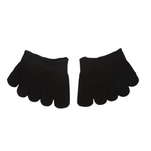 Half Foot Socks Finger Skid Peep Toe Anti Slip Pilates Ankle Durable High Heel Half Open Five Calcetines Socks J4U66