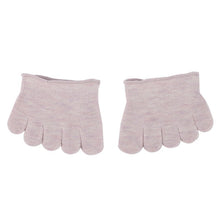 Half Foot Socks Finger Skid Peep Toe Anti Slip Pilates Ankle Durable High Heel Half Open Five Calcetines Socks J4U66