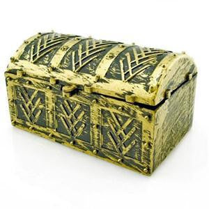 Halloween Pirate Treasure Chest Toy For Kids Party Favor Supply Children Toys Jewelry Box J4U66