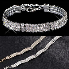 Hand-woven Beads Rhinestone bracelets women AccessoriesWedding Crystal Bracelet jewelry J4U66