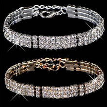Hand-woven Beads Rhinestone bracelets women AccessoriesWedding Crystal Bracelet jewelry J4U66