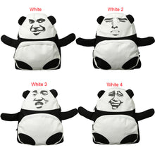 harajuku 3d canvas backpack for school girls teenagers cartoon panda large capacity school bag travel bag mochilas feminina J4U66