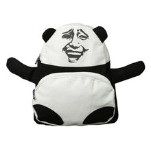 harajuku 3d canvas backpack for school girls teenagers cartoon panda large capacity school bag travel bag mochilas feminina J4U66