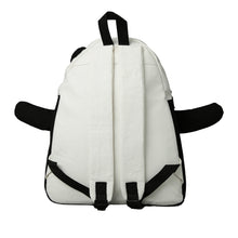 harajuku 3d canvas backpack for school girls teenagers cartoon panda large capacity school bag travel bag mochilas feminina J4U66