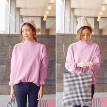 Harajuku sweatshirt women korean style Stand Collar cute kawaii hoodies M L XL 2XL J4U66