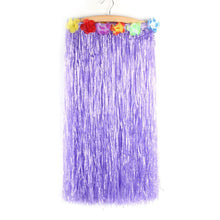 Hawaiian Hula Grass Flower Party Luau Skirt Beach Dance Costume 80cm Long Skirt Free Shippinf J4U66
