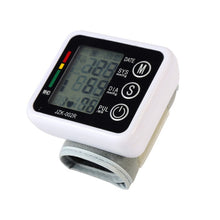Health Care Digital Automatic Wrist Blood Pressure Monitor Meter Cuff Blood Pressure Measurement Health Sphygmomanometer J4U66