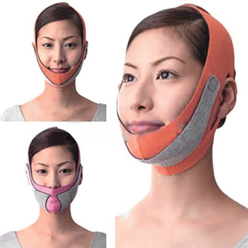 health care thin face mask slimming facial thin masseter double chin skin care thin face bandage belt J4U66