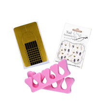 9W Dryer Lamp Tube UV Gel Kit Brush Buffer Guides Toe Seperator Glitter Powder Liquid Tools Nail Tips Glue DIY Kit J4U66