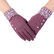 Amazing 3 Styles Beautiful Candy Colors Fashion Womens Girls Screen Outdoor Sport Warm Gloves  J4U66