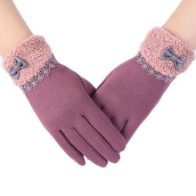 Amazing 3 Styles Beautiful Candy Colors Fashion Womens Girls Screen Outdoor Sport Warm Gloves  J4U66