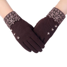 Amazing 3 Styles Beautiful Candy Colors Fashion Womens Girls Screen Outdoor Sport Warm Gloves  J4U66