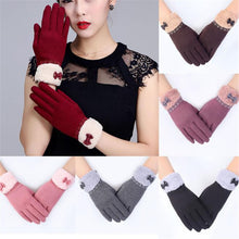 Amazing 3 Styles Beautiful Candy Colors Fashion Womens Girls Screen Outdoor Sport Warm Gloves  J4U66