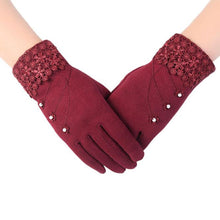 Amazing 3 Styles Beautiful Candy Colors Fashion Womens Girls Screen Outdoor Sport Warm Gloves  J4U66