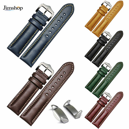 Colorful Genuine Leather Watch Band Strap + Adapters For Samsung Galaxy Gear S2 R720 Watch Accessories  J4U66