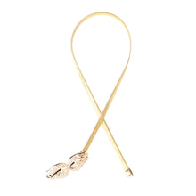 gold silver belts for women lady metal belt flowerclasp elastic waistband skinny strap ceinture femme J4U66