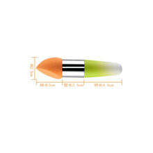 Pink Cosmetic Makeup puff Foundation Liquid BB Cream Soft Lollipop Sponge Brush J4U66