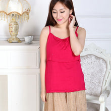 Pregnant Women Slim Padded Stretch Nursing Maternity Breastfeeding Vest Cami P1 J4U66