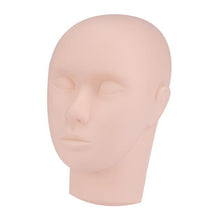 Pro Training Mannequin Flat Head Practice Make Up Eye Lashes Eyelash Extensions Massage & Relaxation  J4U66