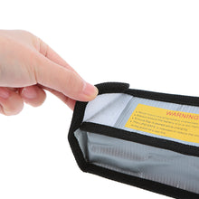 rc part glass fiber rc lipo battery safety bag safe guard charge sack 12 5  4 5cm for rc li po battery J4U66