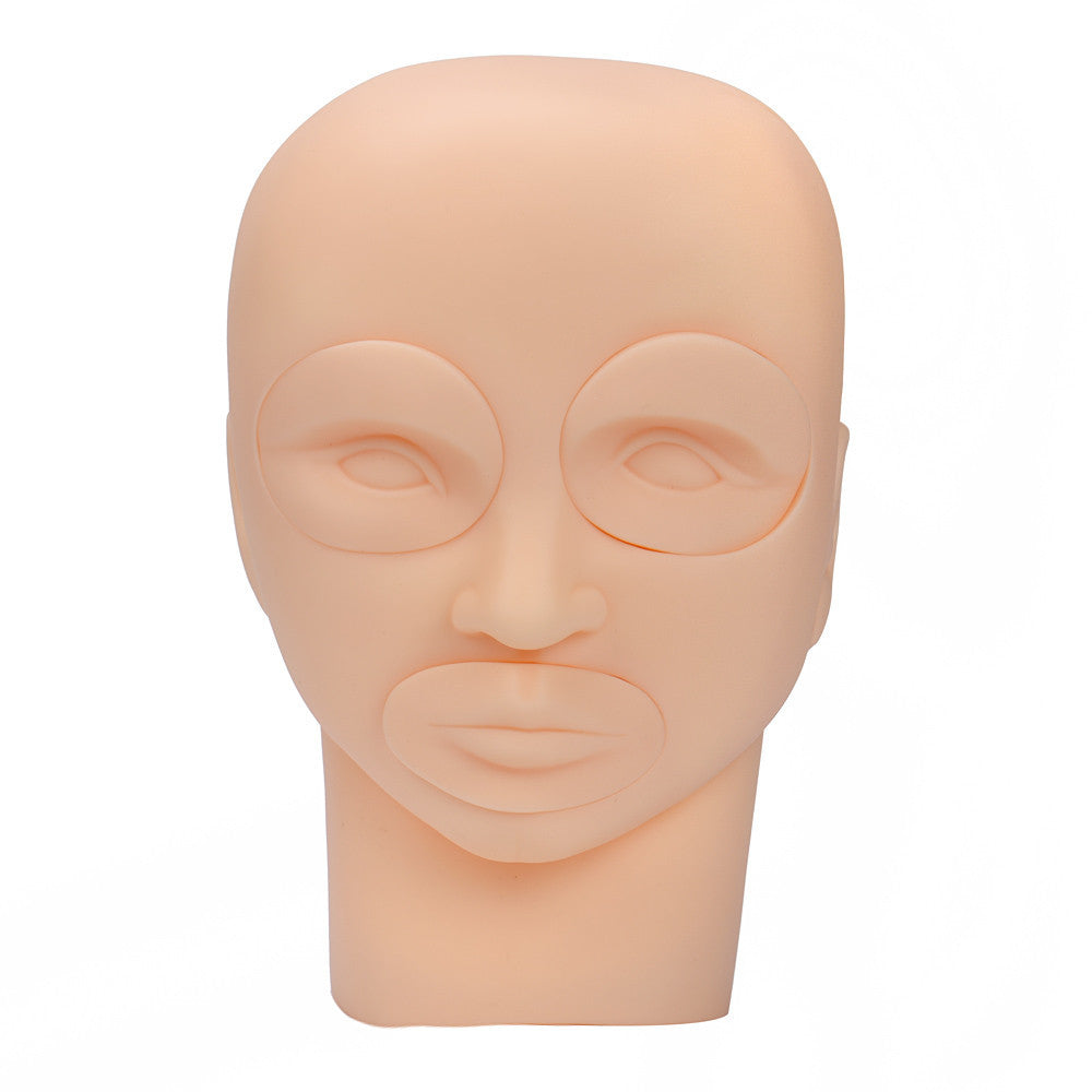 Semi Permanent Makeup Tattoo Eye Lip 3D Practice Skin Mannequin Head Training Massage & Relaxation  J4U66