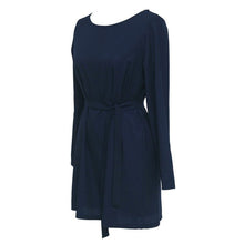 Sexy Club Dresses Women Dress Casual Long Sleeve Party Bandage Loose Dresses Plus Size With Belt J4U66