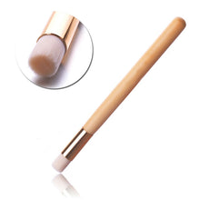 Soft Short Shank Solid Wood Nasal Wash Brush Remove Blackheads Nose Clean Brush Facial Cleaning Tools J4U66