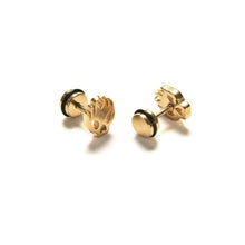 Stainless Steel Cool Punk Skull Ear Stud Earring Men's Punk Rock Jewelry  J4U66