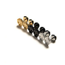Stainless Steel Cool Punk Skull Ear Stud Earring Men's Punk Rock Jewelry  J4U66